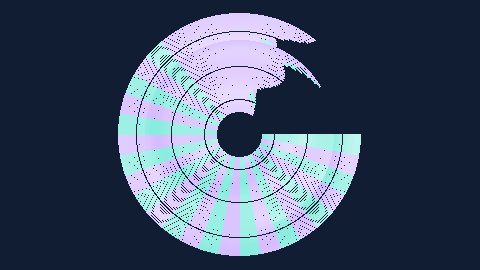 Synthetic preview of spectrogram-record-grooves