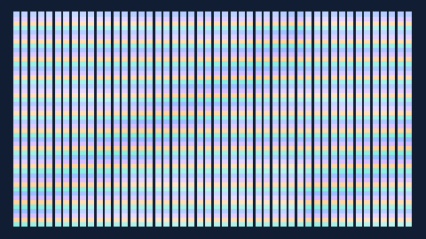 Synthetic preview of spectrogram-slit-scan