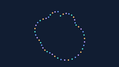 Synthetic preview of spectrum-annular-dots