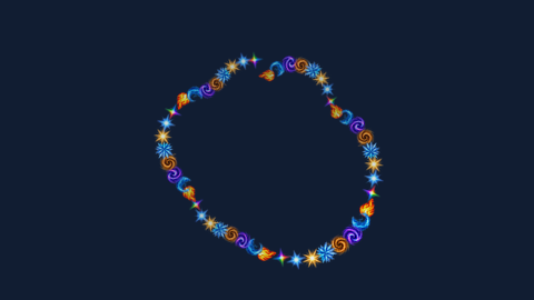 Synthetic preview of sprite-spectrum-petals