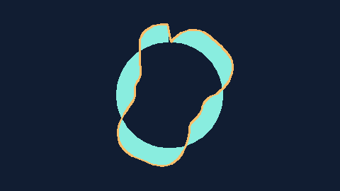 Synthetic preview of waveform-annular-fill