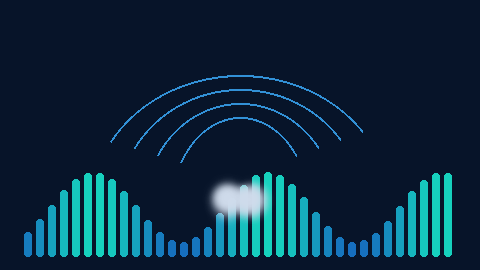 Dense drifting fog