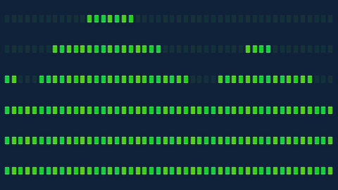 LCD layout and gap sizes