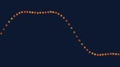 Waveform icons — fire