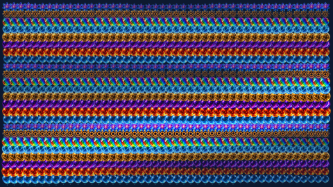 Sprite spectrogram — generated-neon