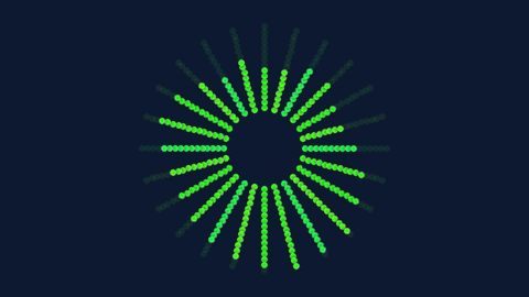 LED ring — lcd-green