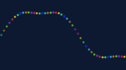 Waveform icons — led