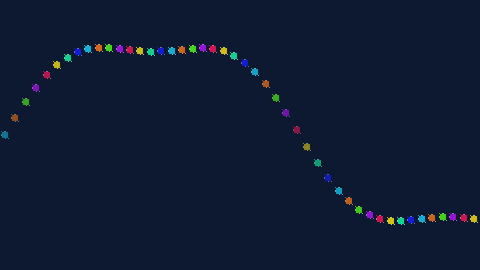 Waveform icons — pixel